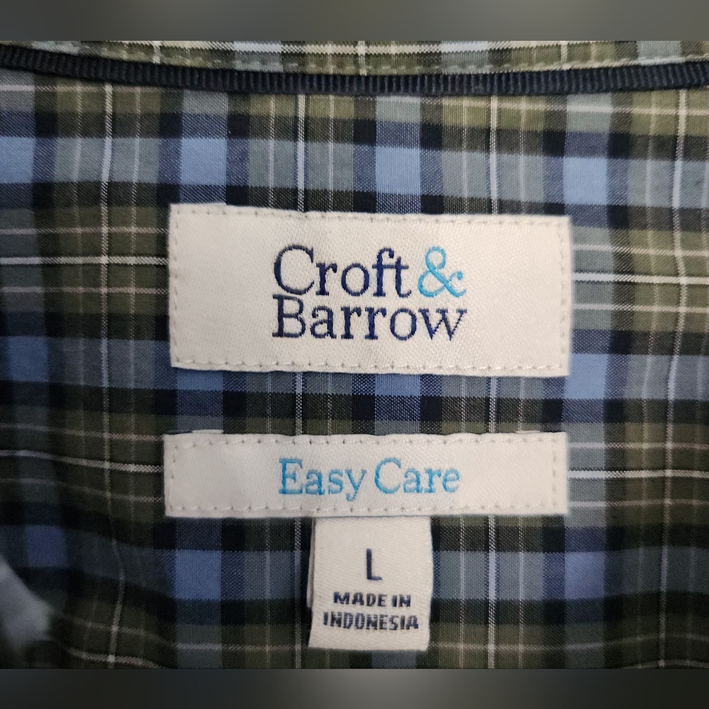 Men's long sleeve button-down, semi casual shirt - Picture 3 of 5